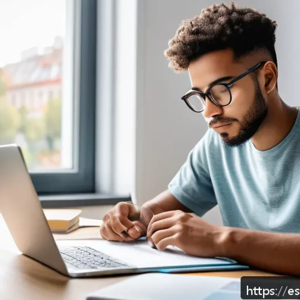제품디자인 자격증 대비 단기 집중 공부법 - A focused young adult student sitting at a modern study desk in a bright room with morning sunlight ...